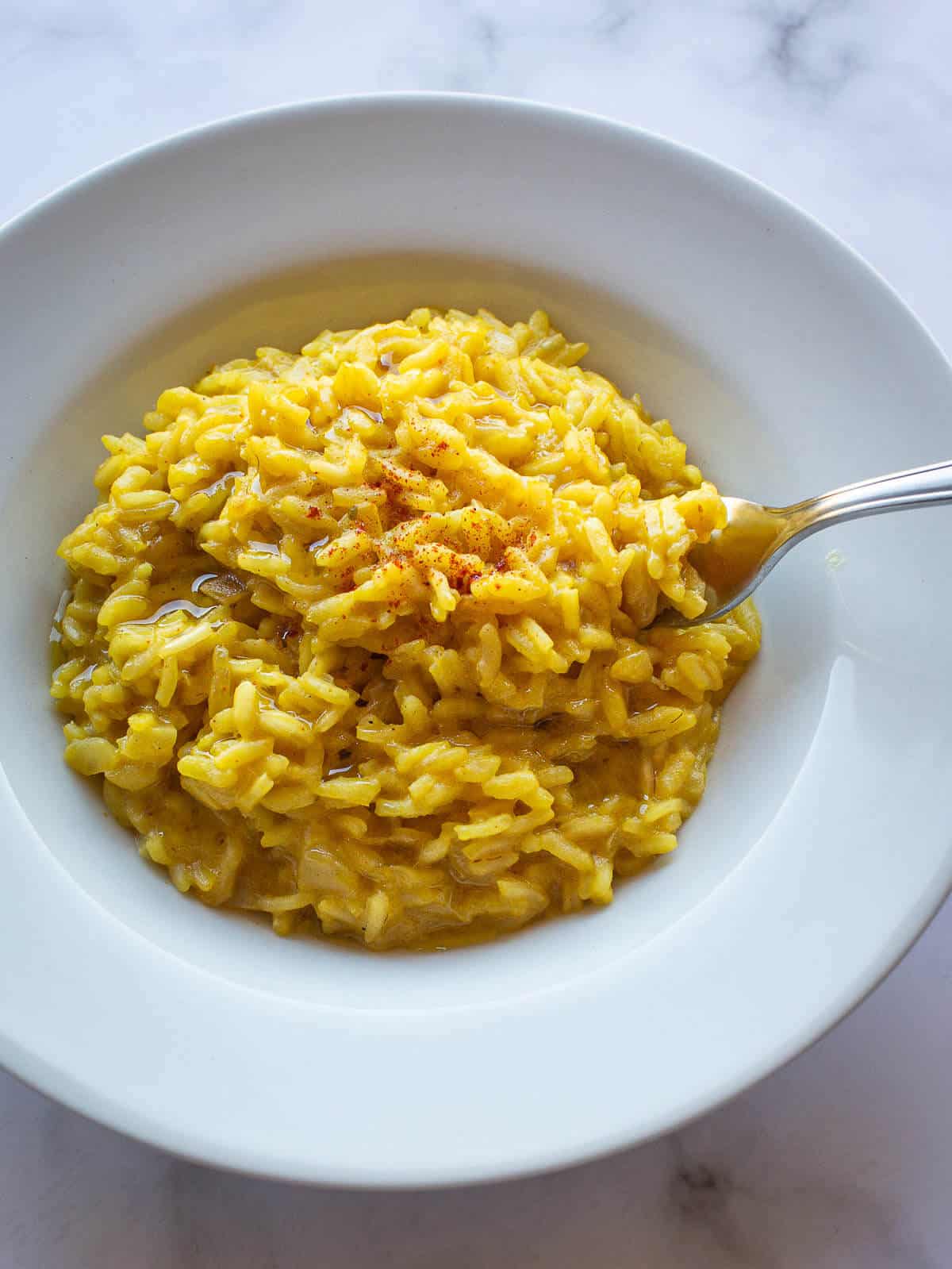 saffron risotto one of the must-eats in Italy