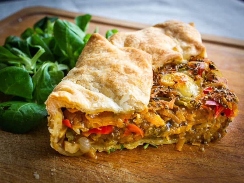 vegetable tart