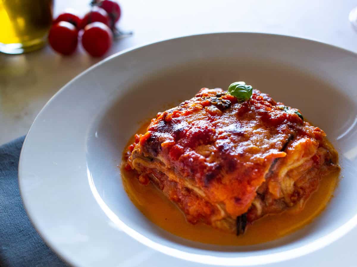 No Fry Eggplant Parmesan Recipe-image