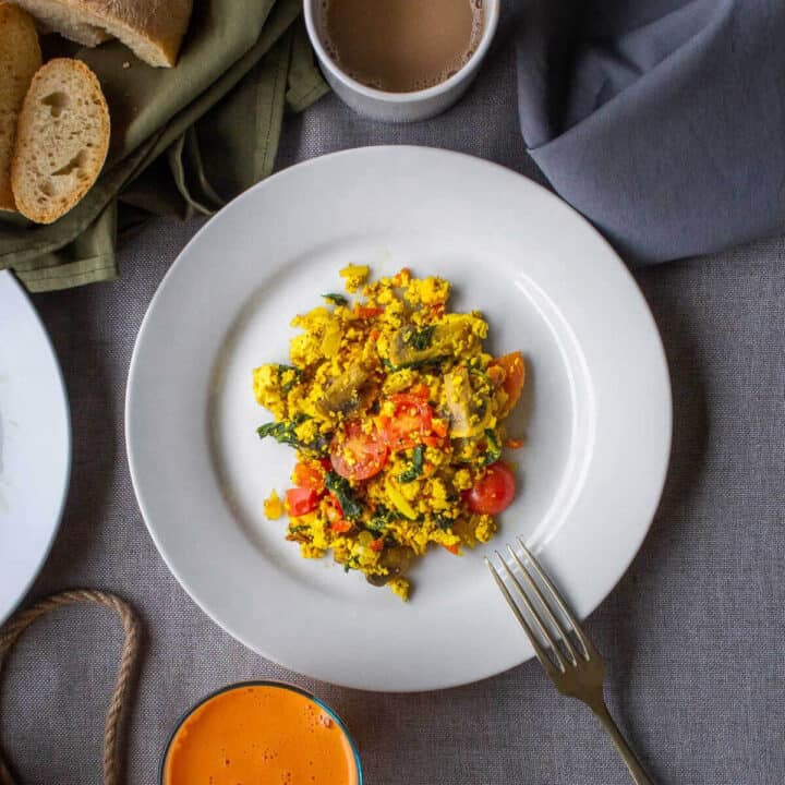Best Tofu Scramble Recipe | Our Plant-Based World