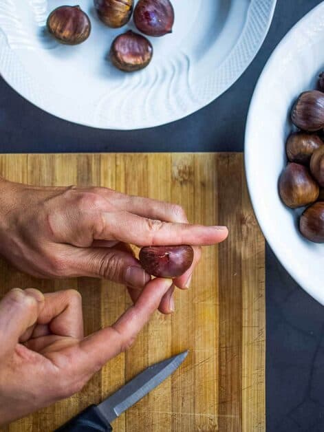 notching chestnuts