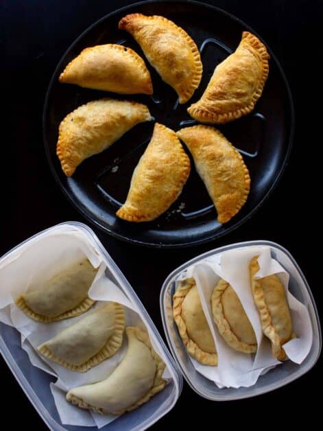 Ready to freeze Vegan Empanadas