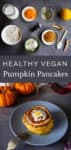 Healthy Vegan Pancakes for Pinterest