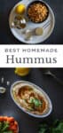 best homemade hummus pin