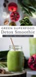Superfood Green Detox Smoothie recipe