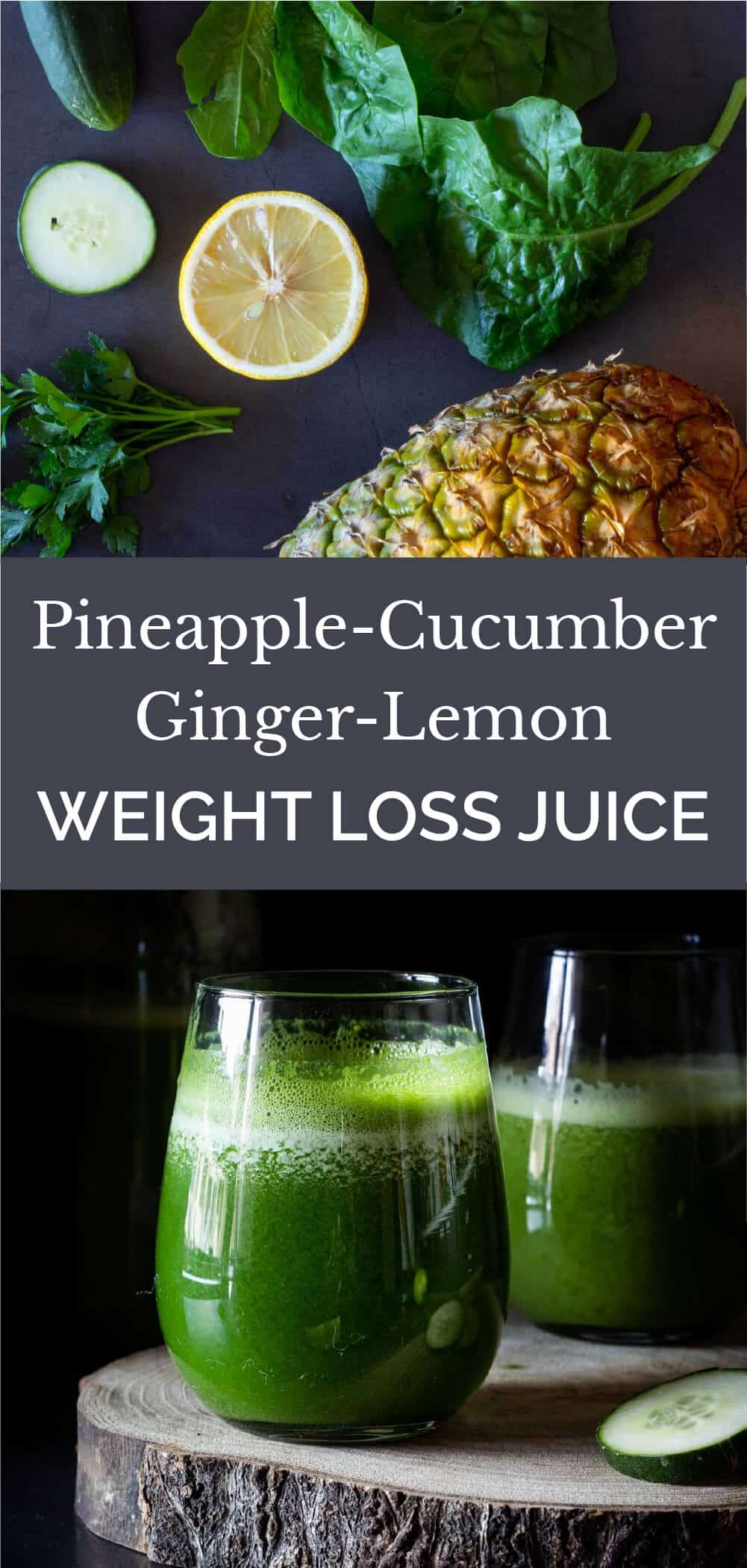 Pineapple Cucumber Ginger Lemon Weight Loss Juice Our PlantBased World