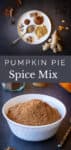 pumpkin pie spice recipe pinterest