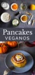 Healthy Vegan Pancakes for Pinterest