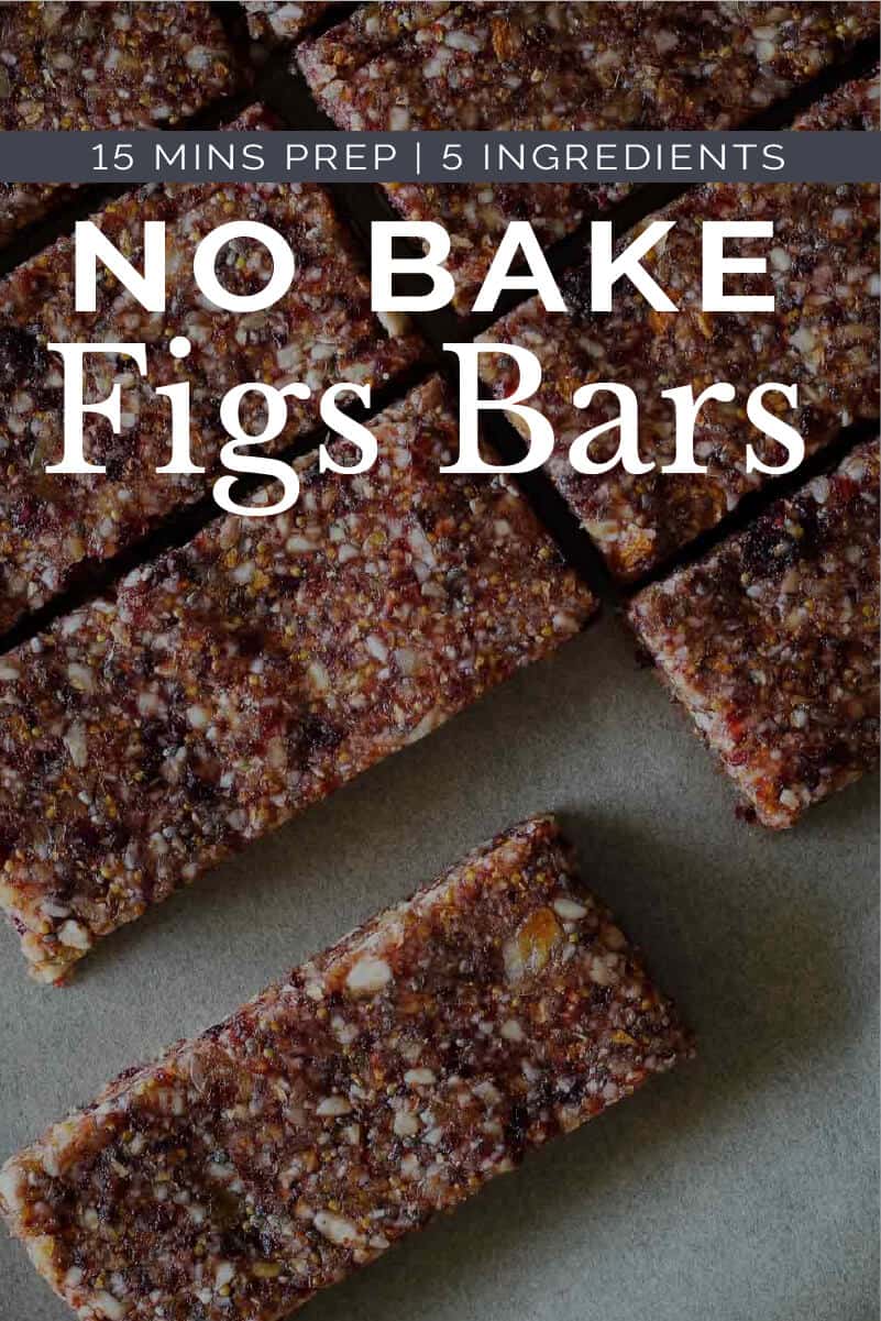 homemade fig bars laying in parchment paper english pin