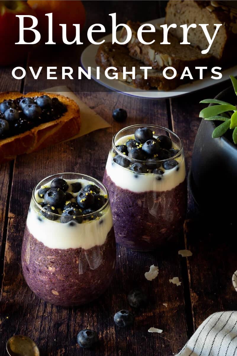 blueberry overnight oats english pin