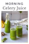 morning celery juice