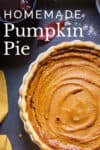 vegan pumpkin pie portion