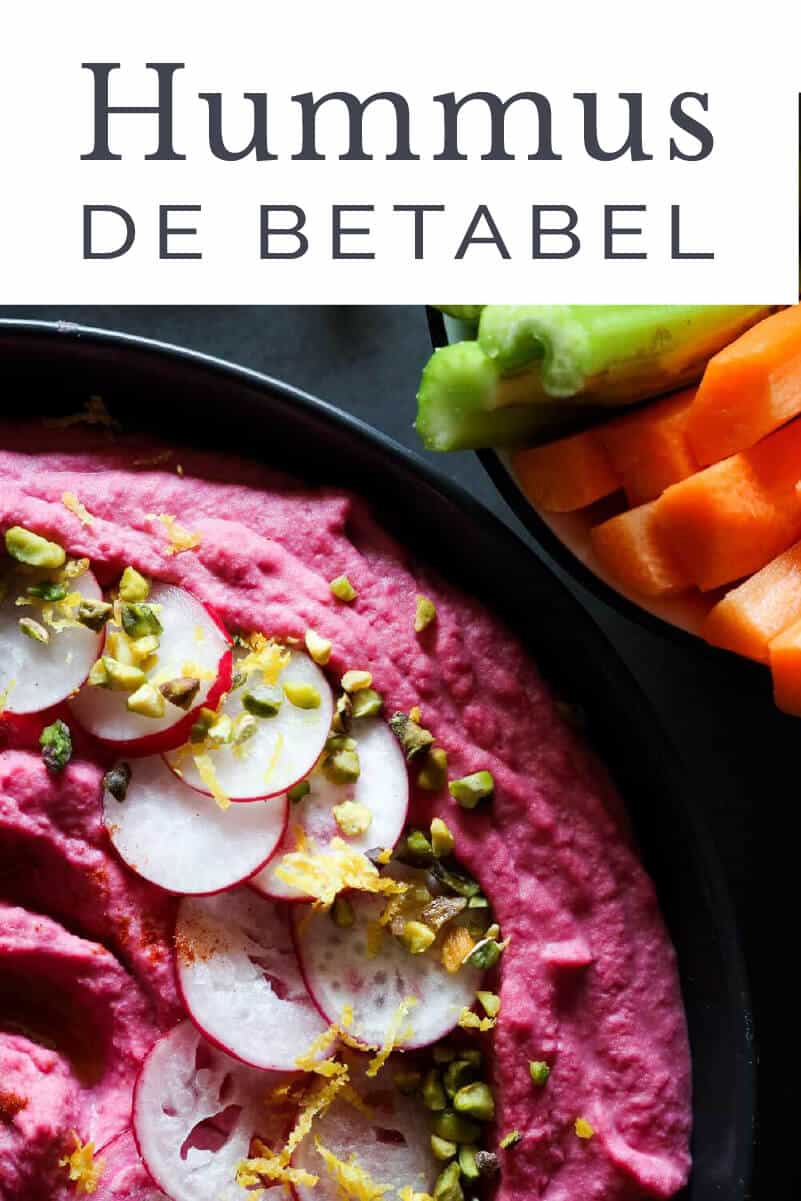 Lemon Beet Hummus Recipe Our PlantBased World