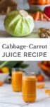 cabbage juice recipe pin
