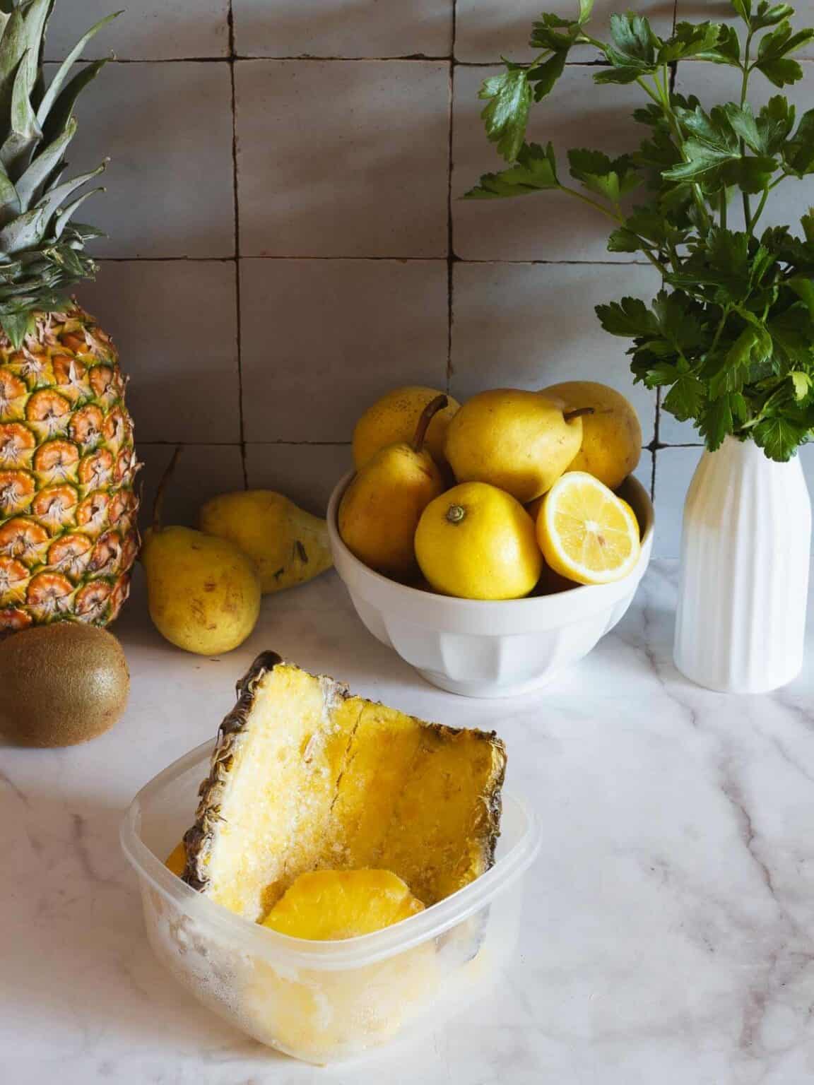 How to Make Pineapple Water | Our Plant-Based World