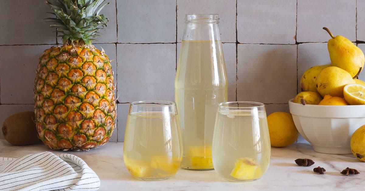 How to Make Pineapple Water | Our Plant-Based World