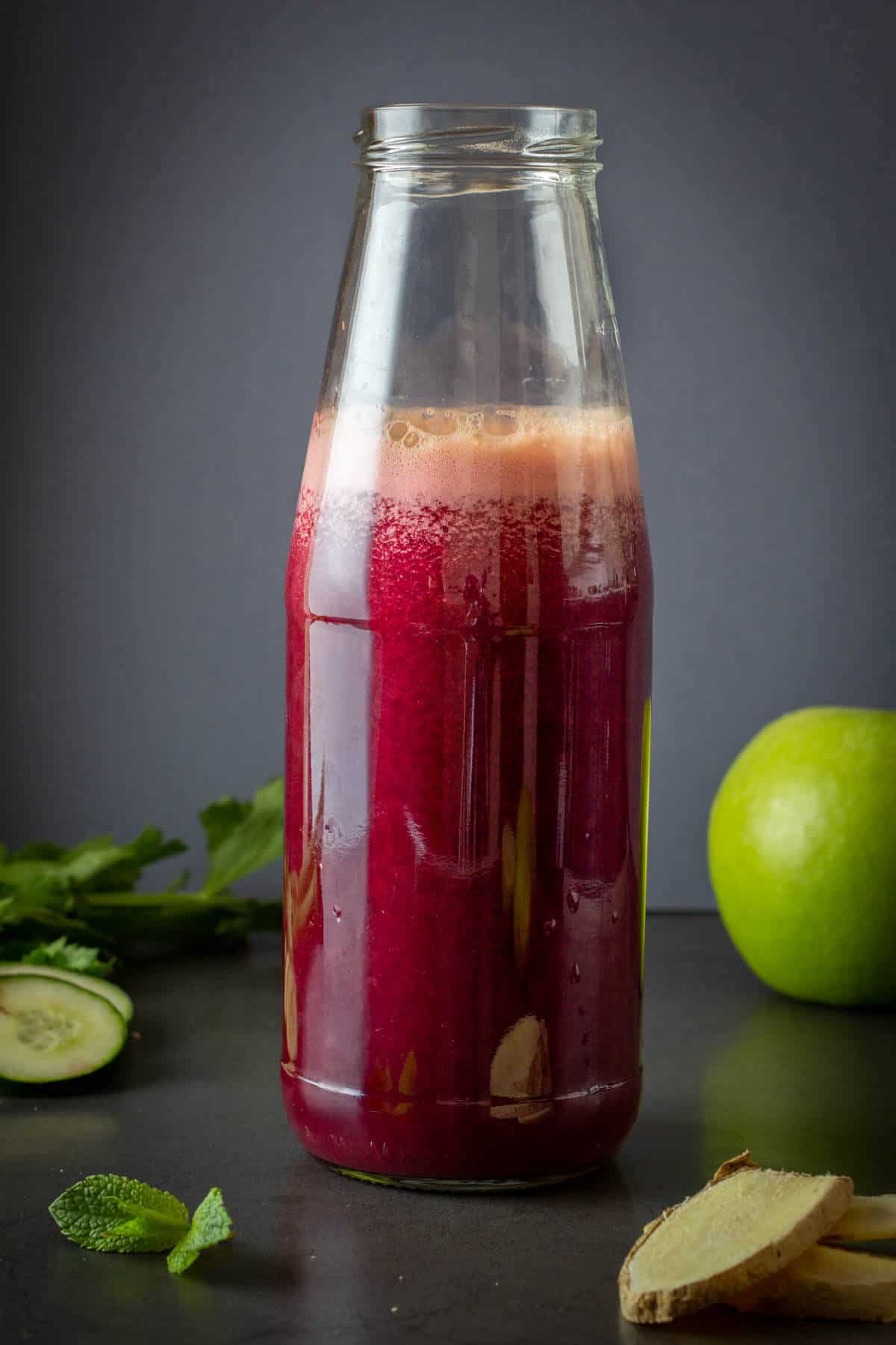 bottled juice for digestion .