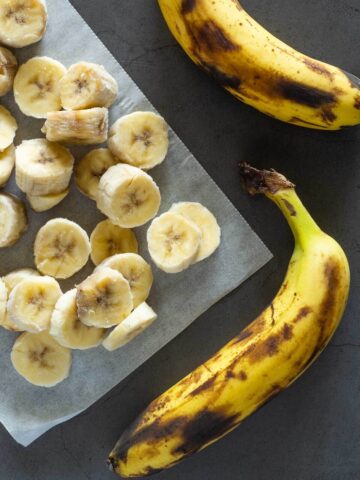 frozen bananas for peanu banana ice cream
