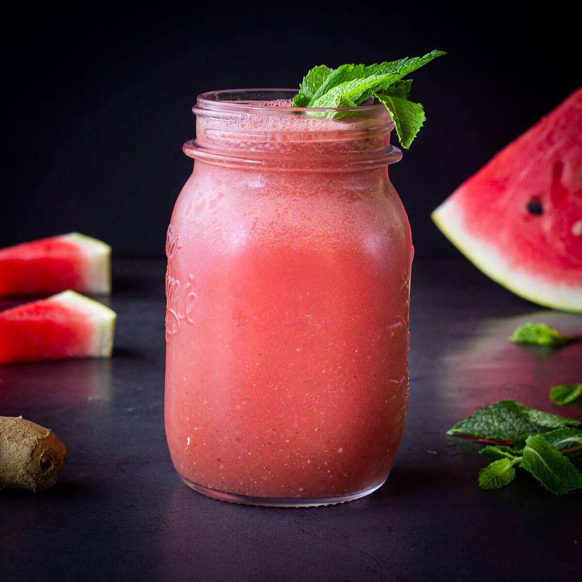 Watermelon Smoothie Recipe | Our Plant-Based World