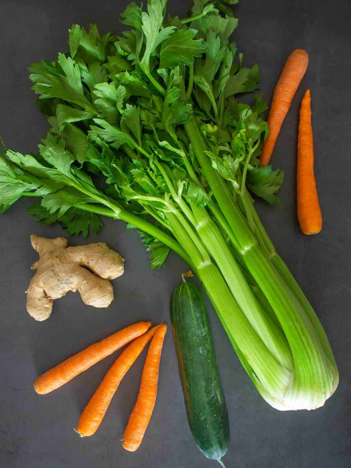 carrot celery cucumber juice ingredients