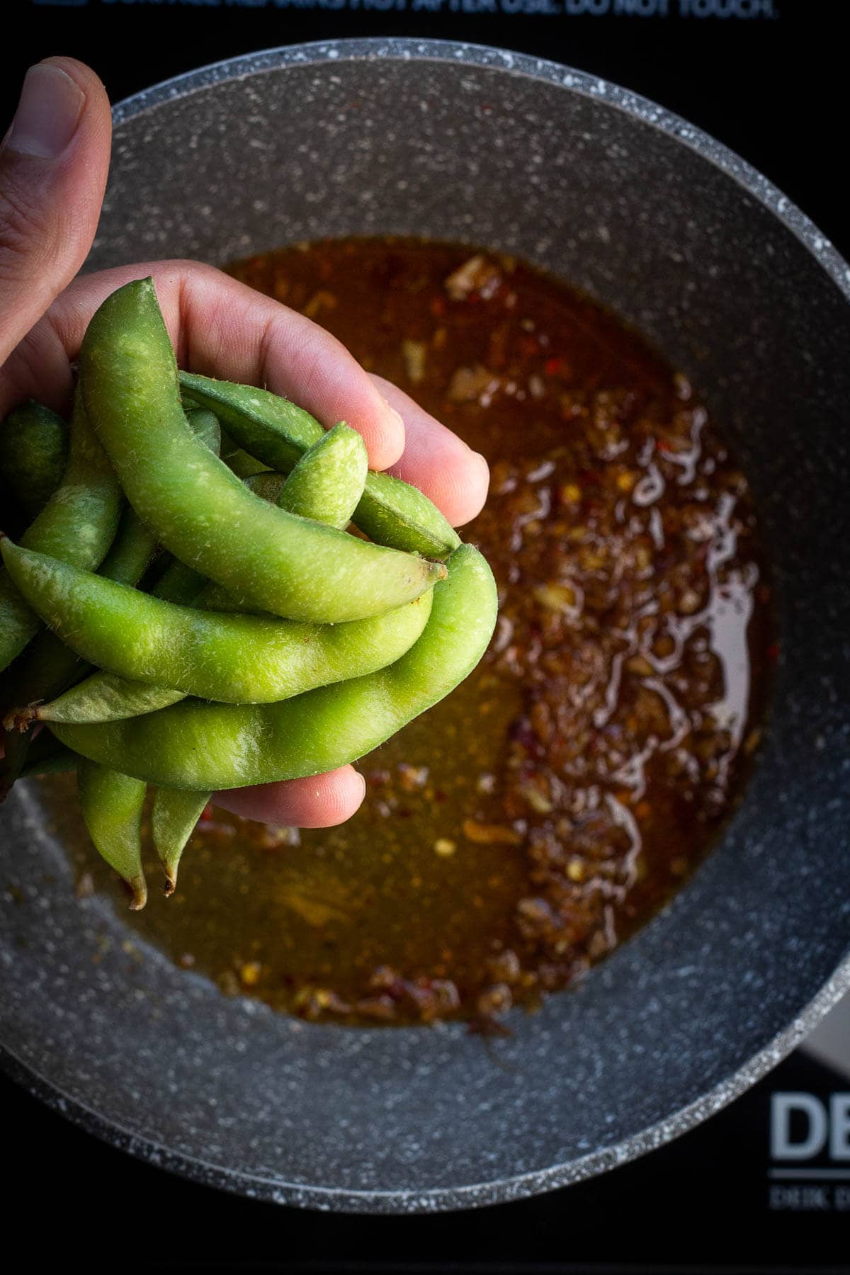 Garlic Edamame Recipe - Pinch of Yum