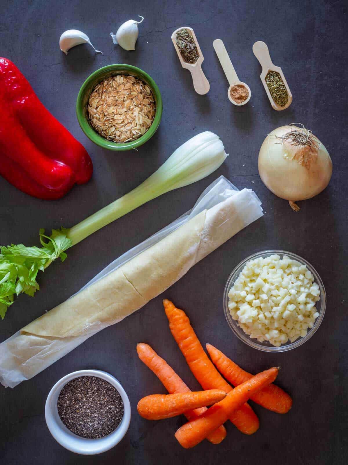 Savory Carrot Tart