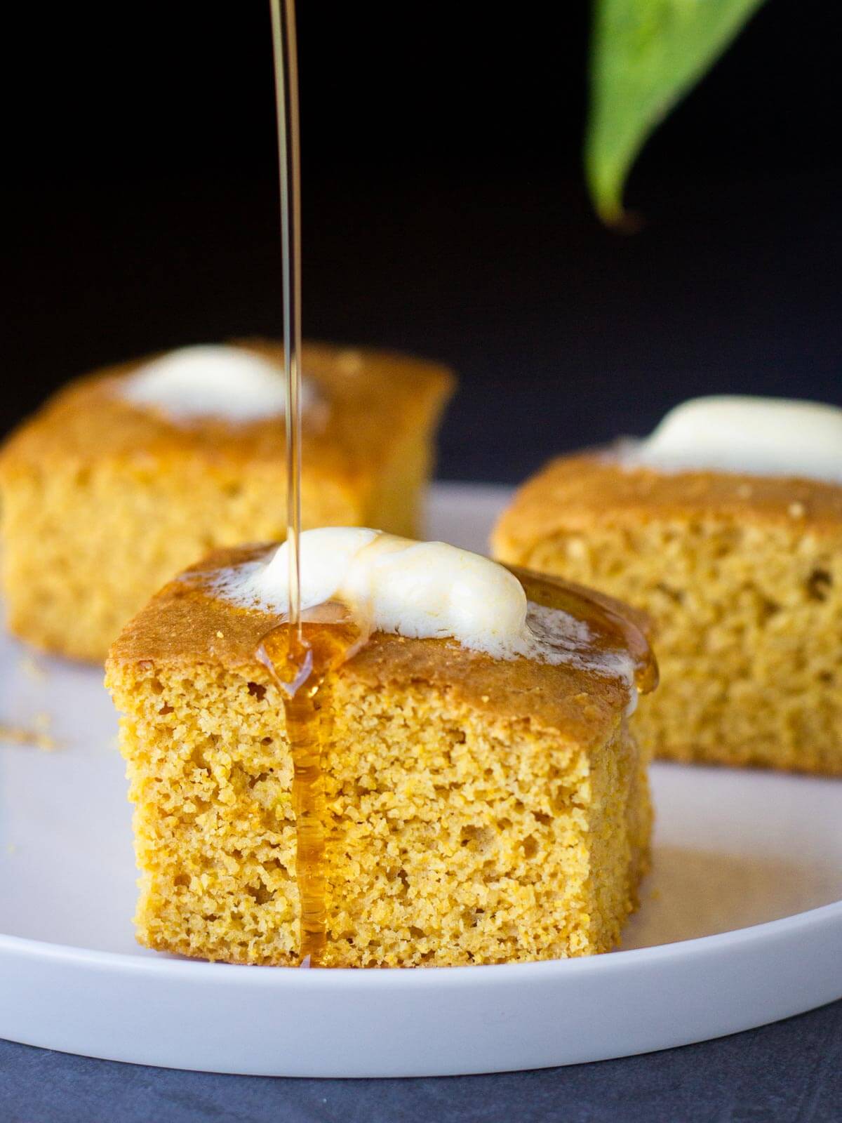 vegan gluten free skillet cornbread