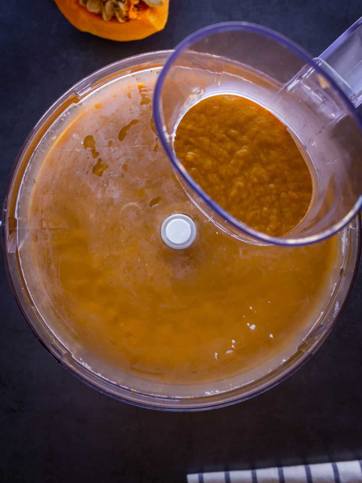 blend in the food processor until smooth.