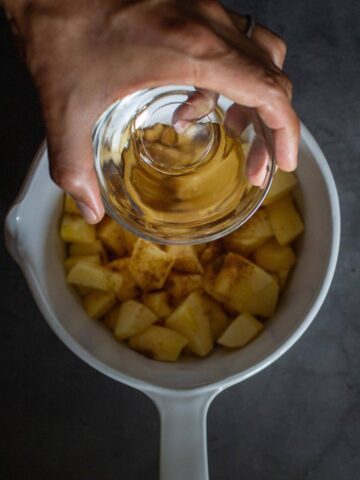 adding water to Unsweetened applesauce