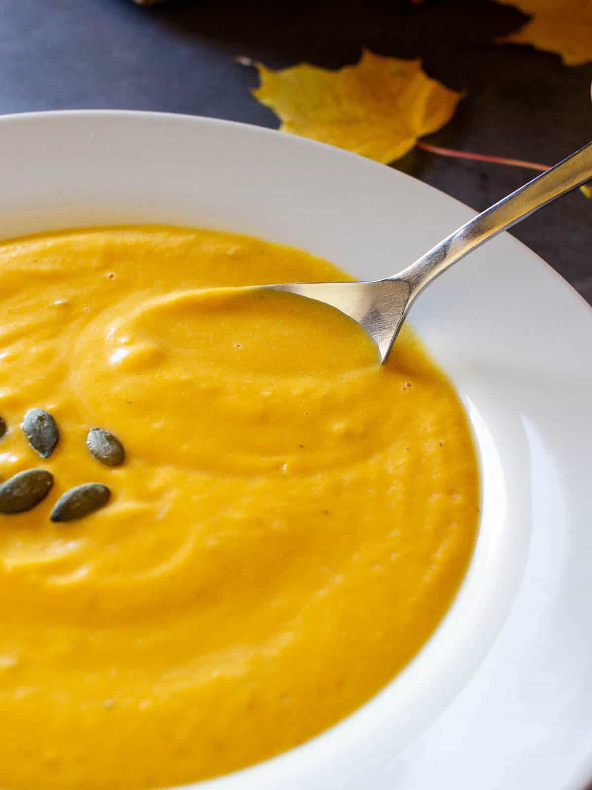 Pumpkin Tahini Soup