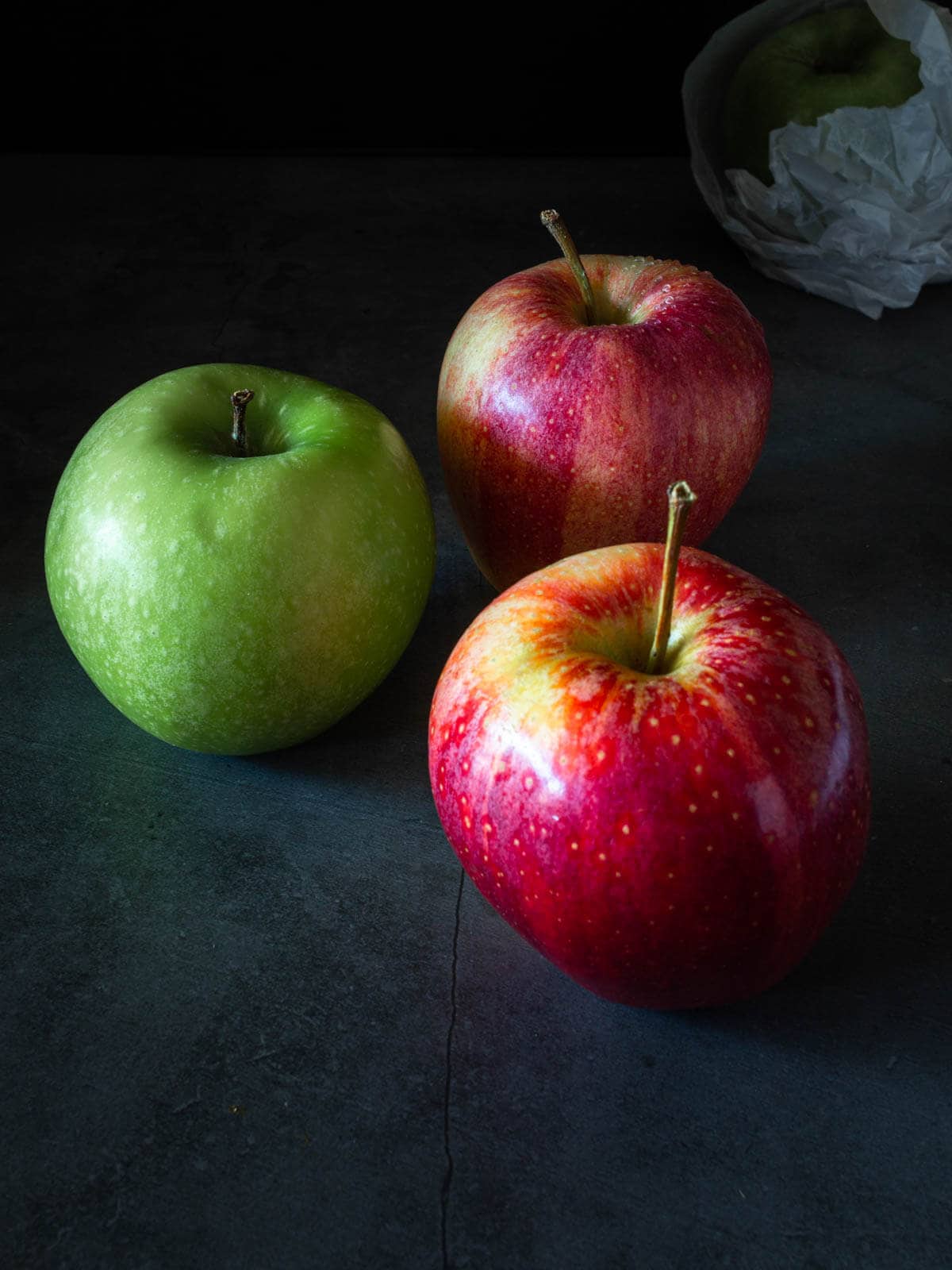 Unsweetened applesauce green and gala apples