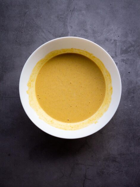 vegan pumpkin pancakes batter