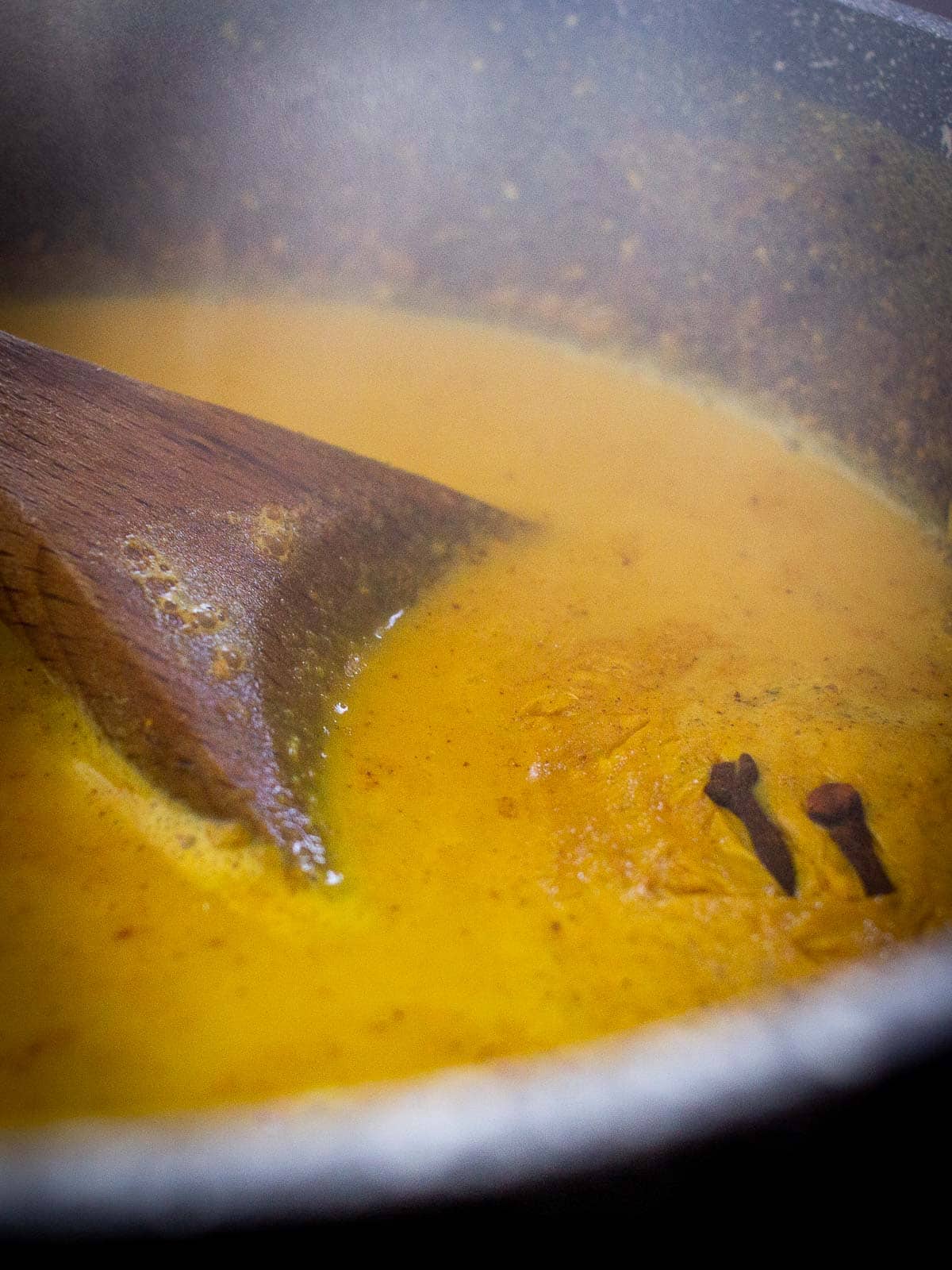 Stirring Vegan Golden Milk