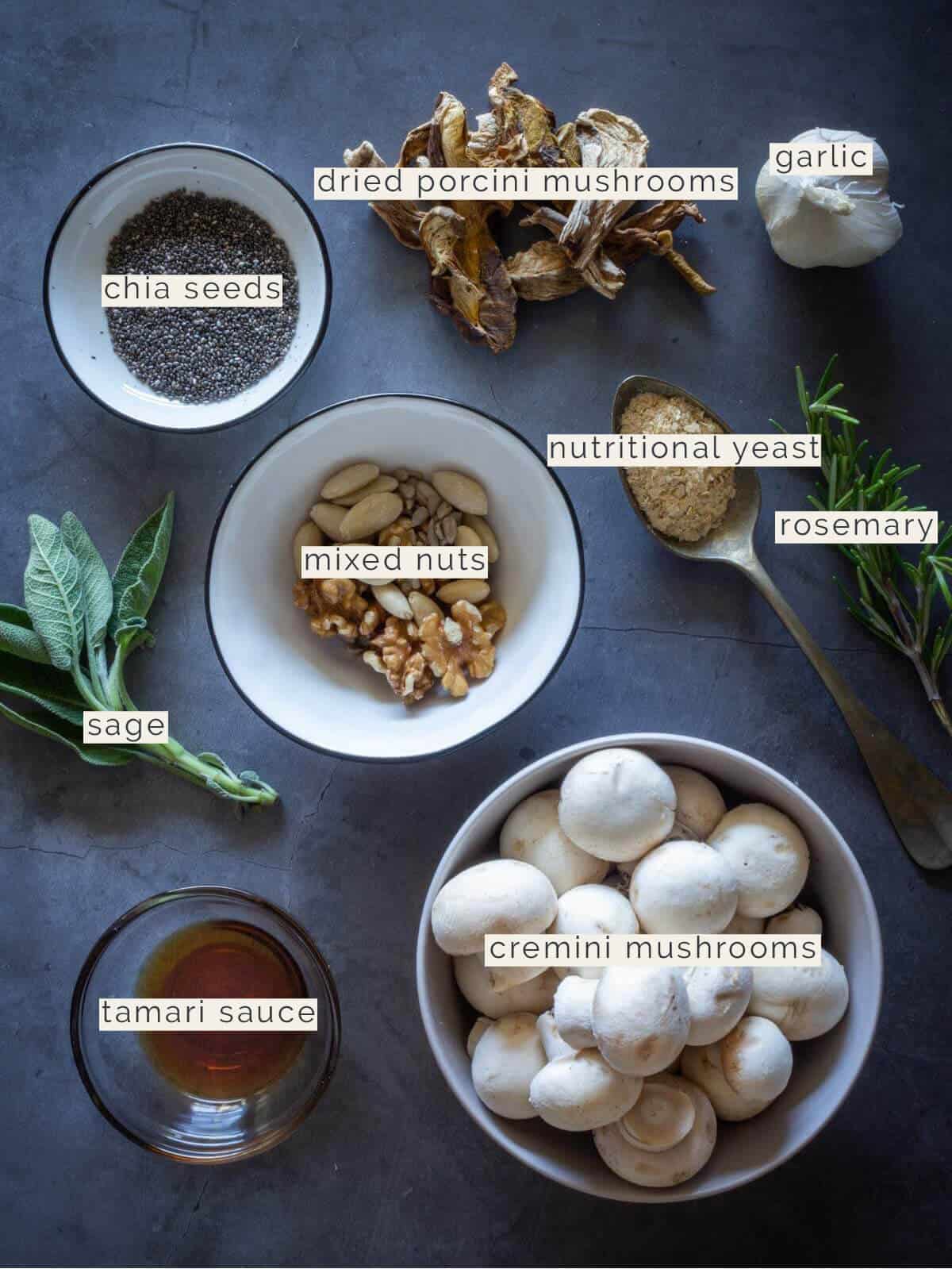 vegetarian roast ingredients