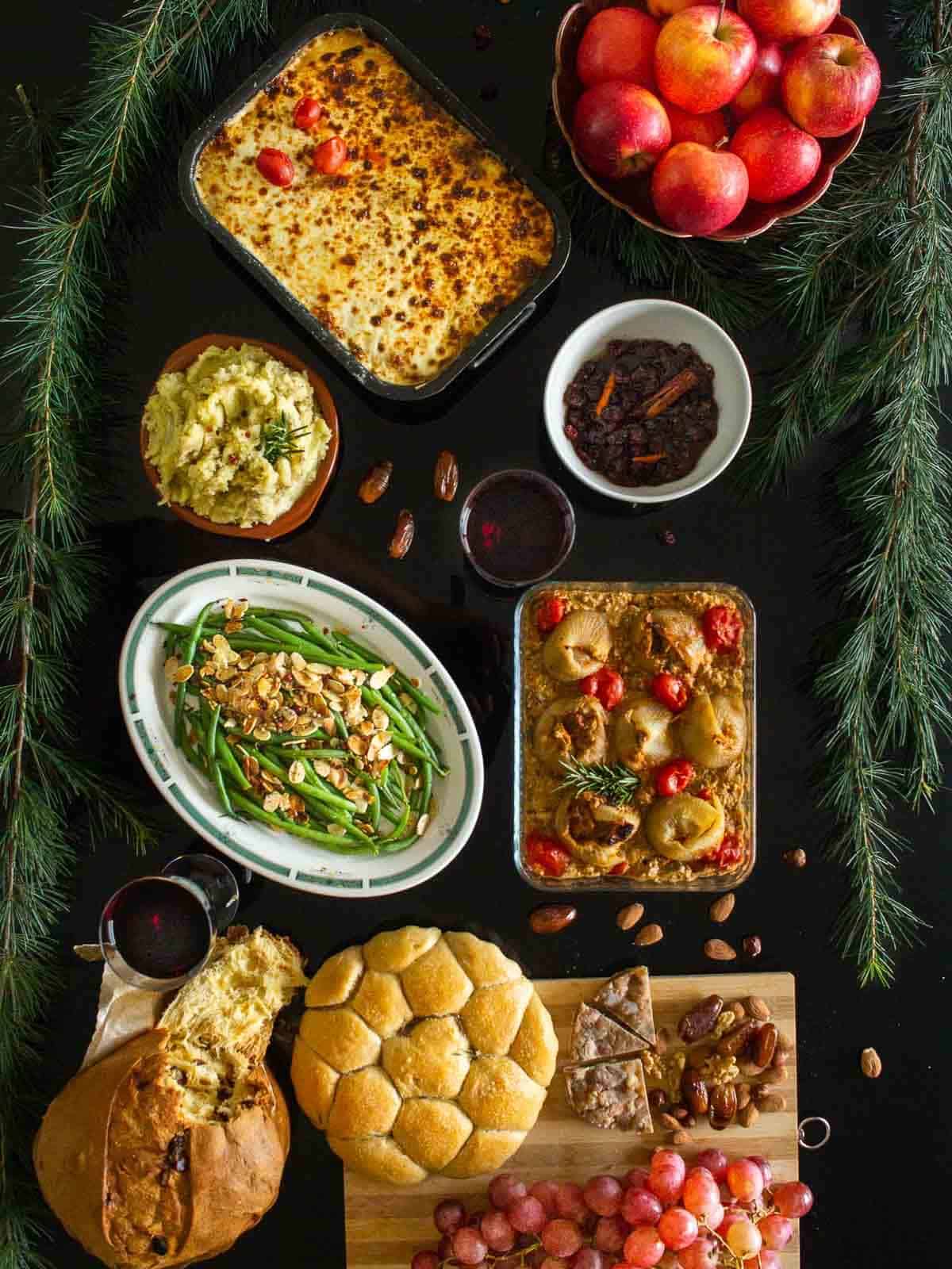 Vegan Christmas Menu 