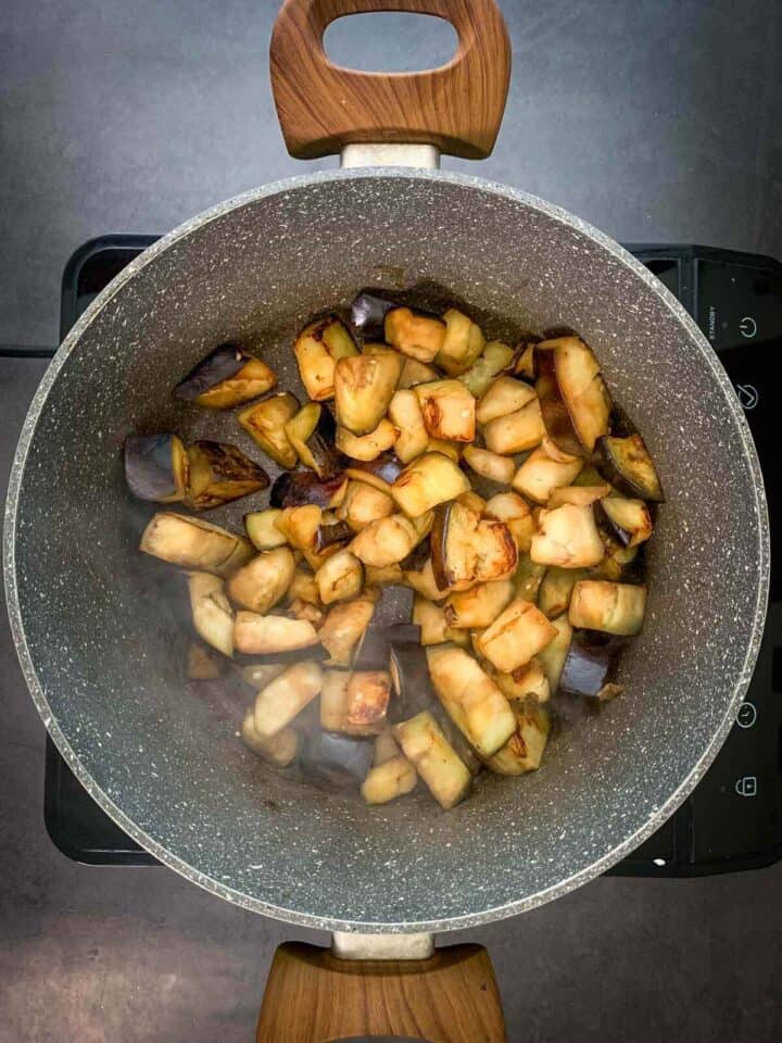 Italian Eggplant Stew 4 Ingredients Our PlantBased World