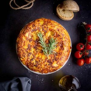 Vegan Spanish Tortilla.