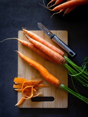 peel carrots