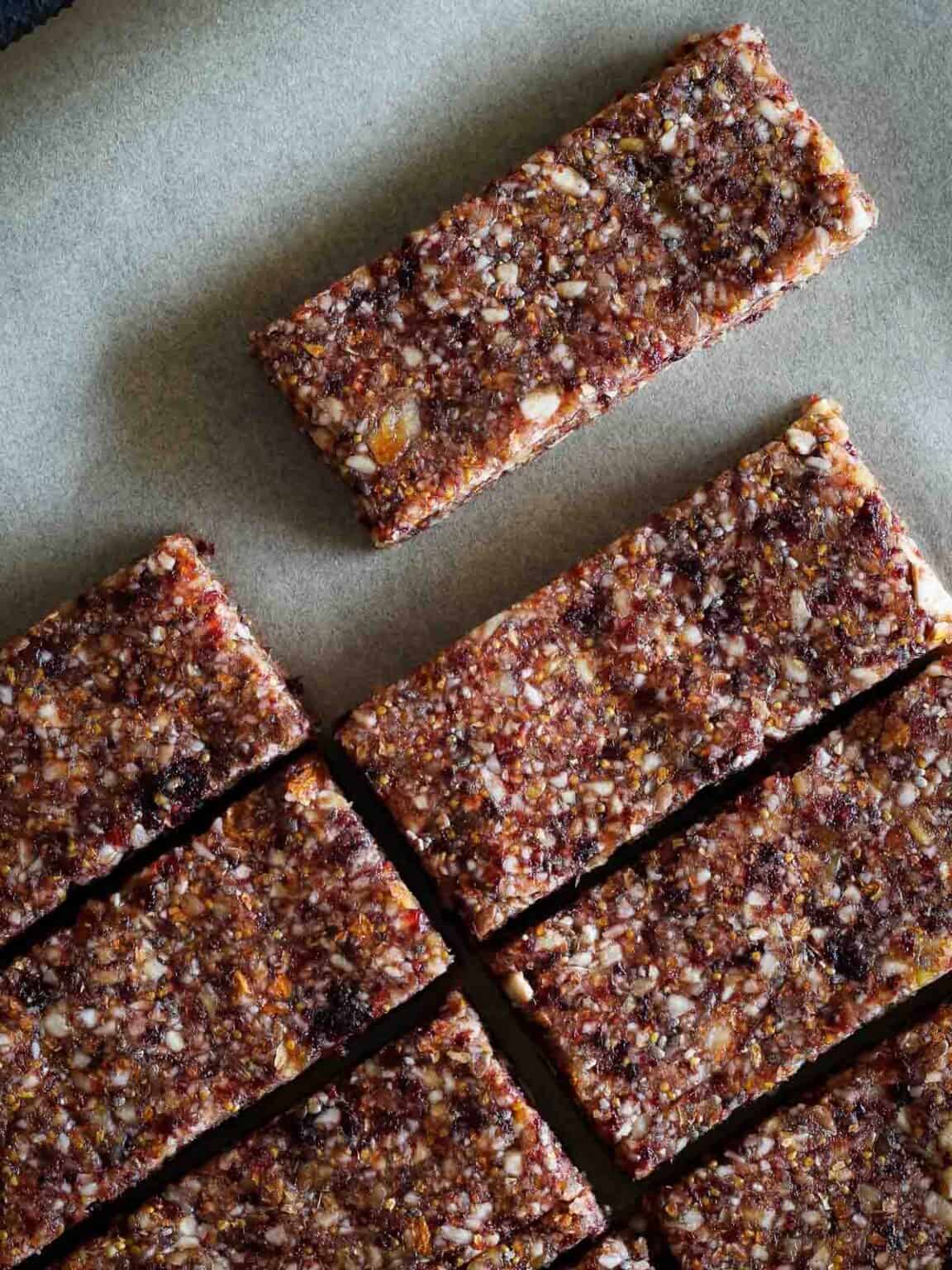 Healthy Fig Bars Recipe (GlutenFree, 5ingredient, NoBake)