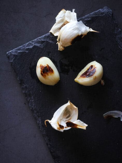 Roasted garlic cloves