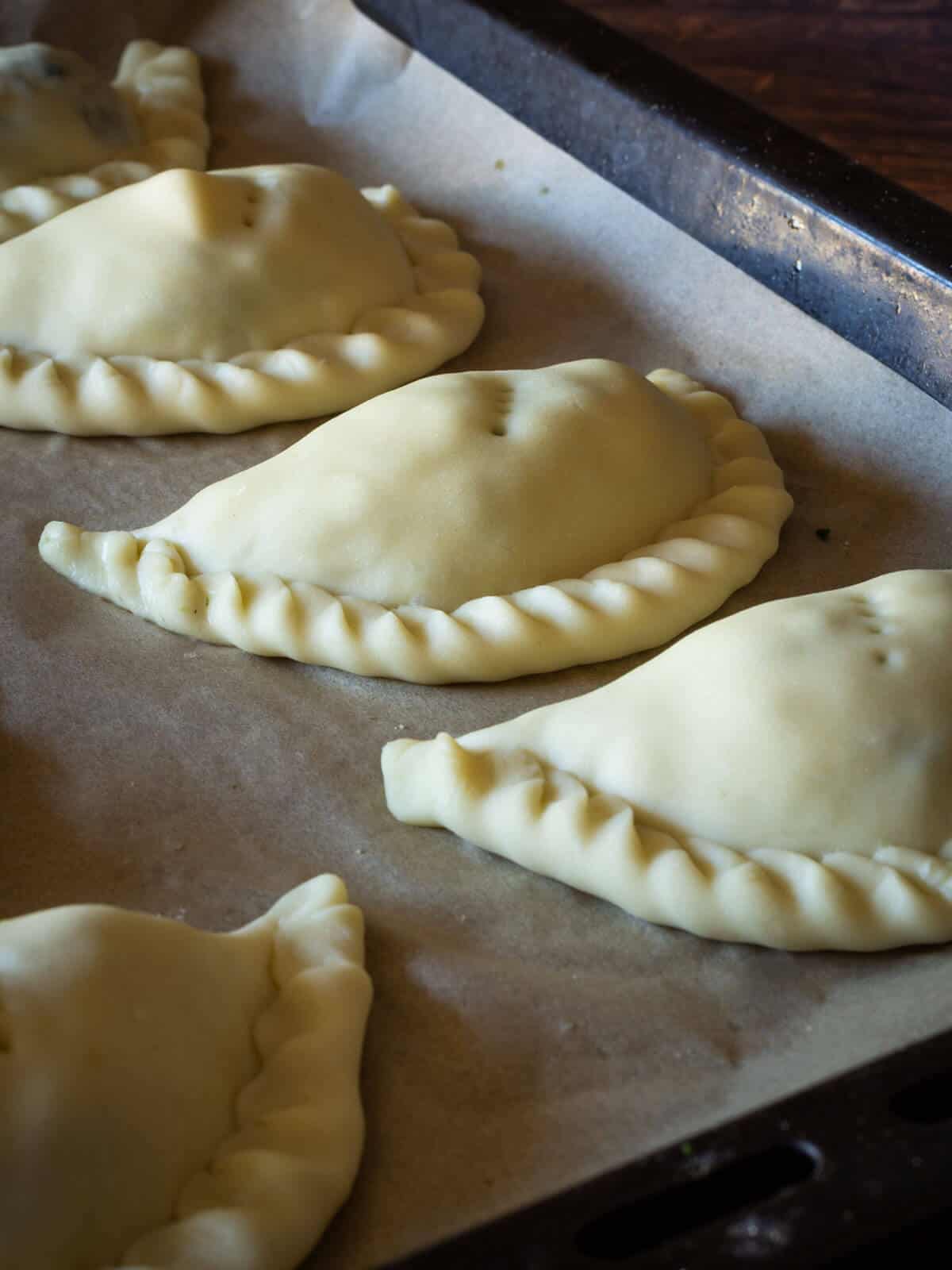 folding of empanada discs