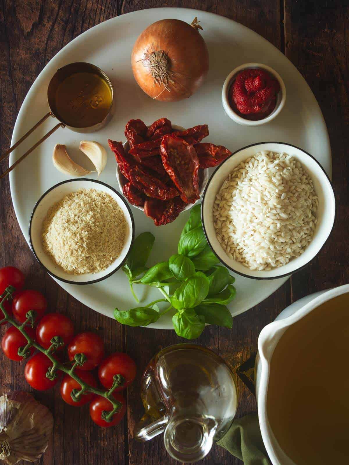 tomato risotto ingredients