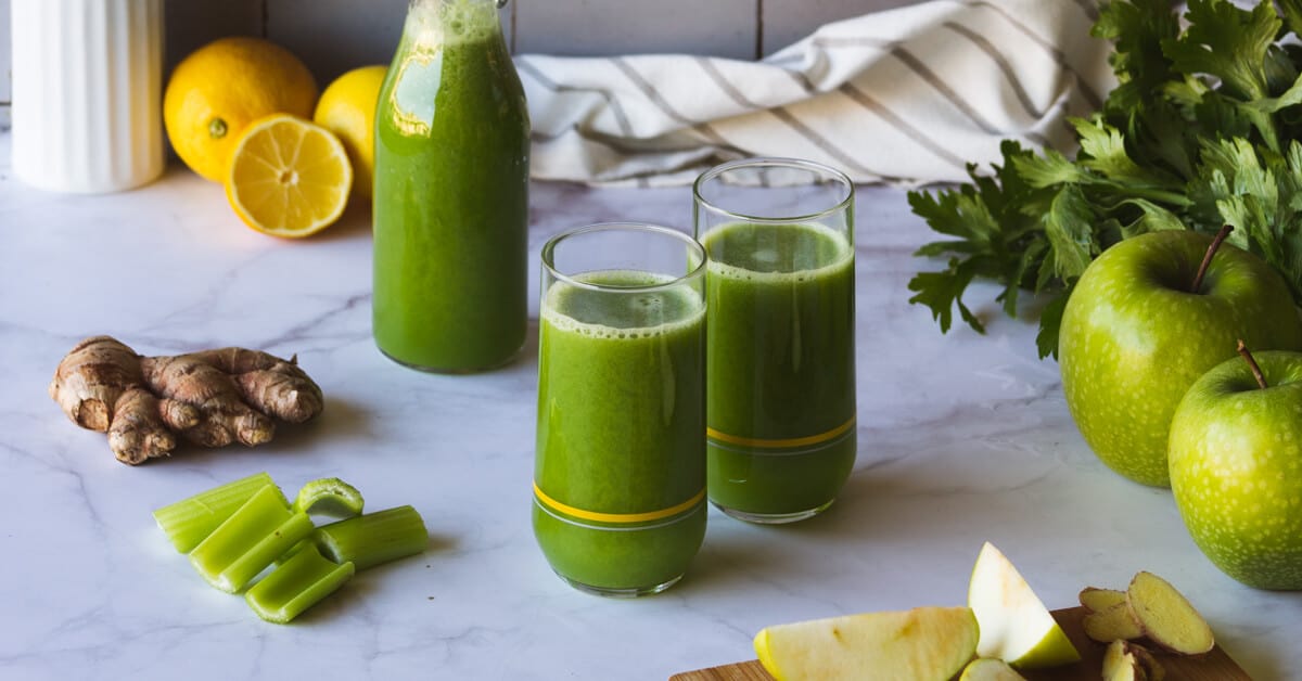 15 Celery Juice Benefits (Juicer & Blender Recipe)