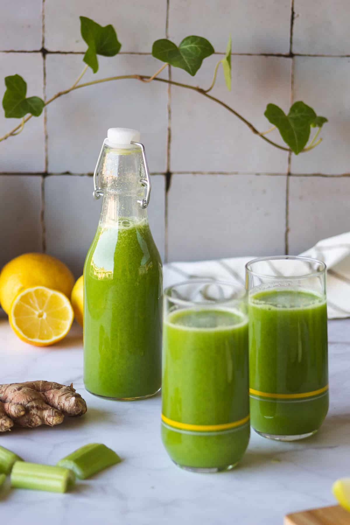 15 beneficios del jugo de apio, efectos secundarios y receta (exprimidor y  licuadora)