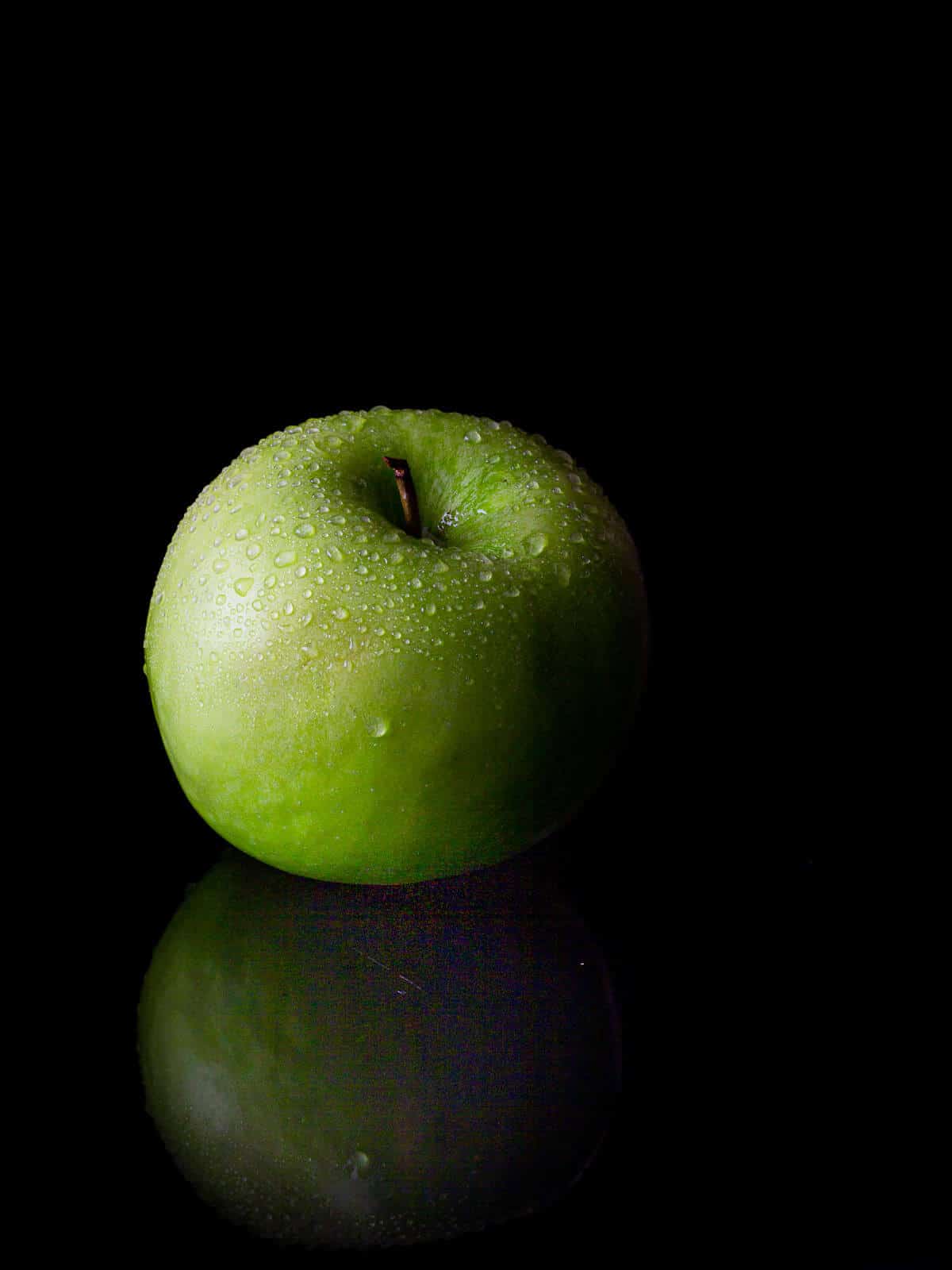 green apple for tartness on unsweetened applesauce