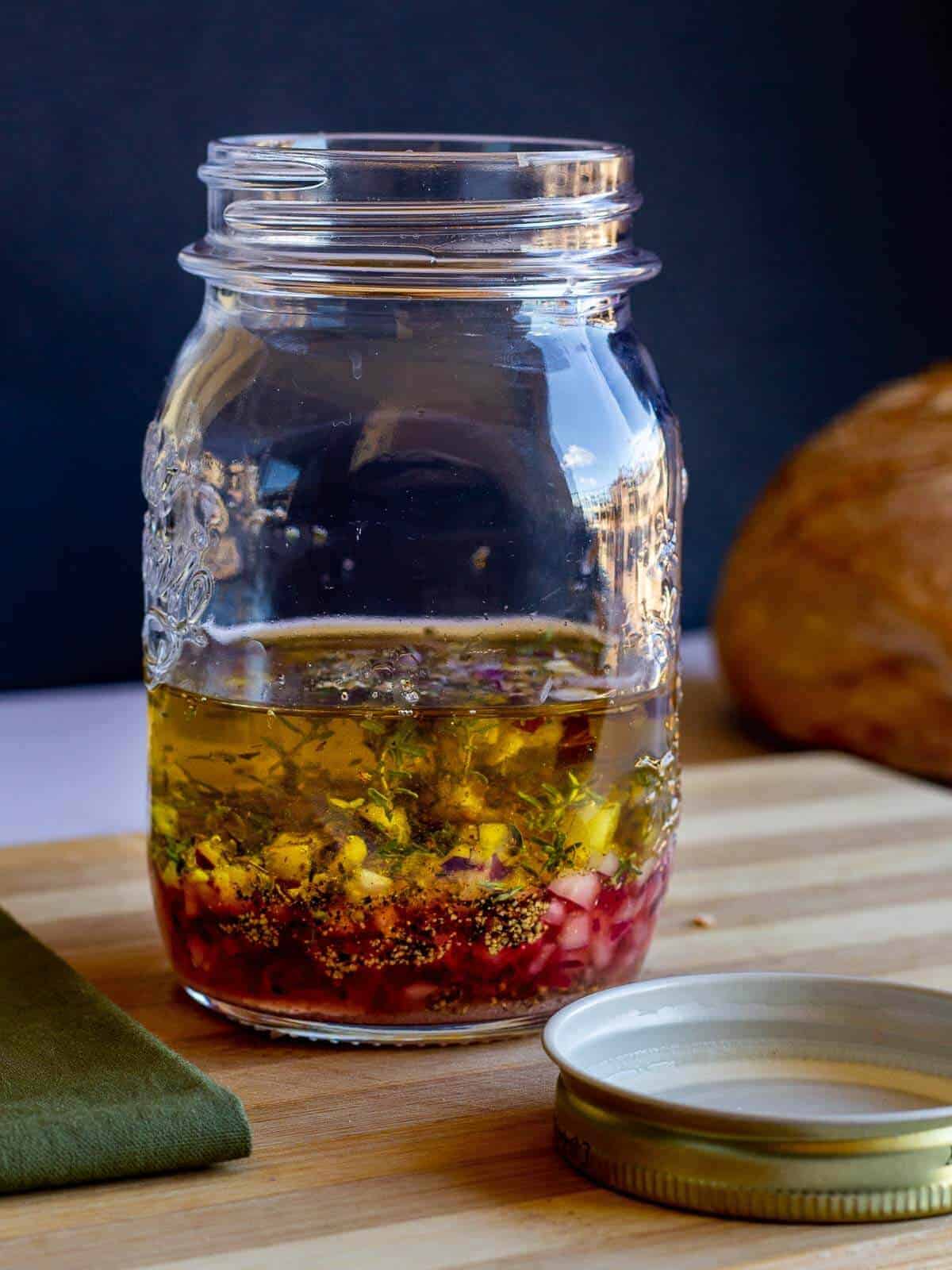 Homemade Red Wine Vinaigrette for Salads and More - Street Smart Nutrition