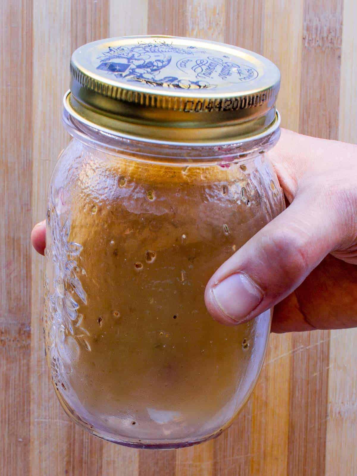 Homemade Vinaigrette Dressing