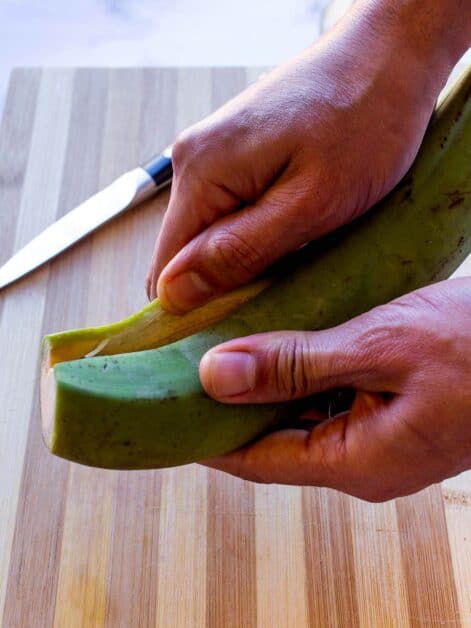 Baked Green Plantains