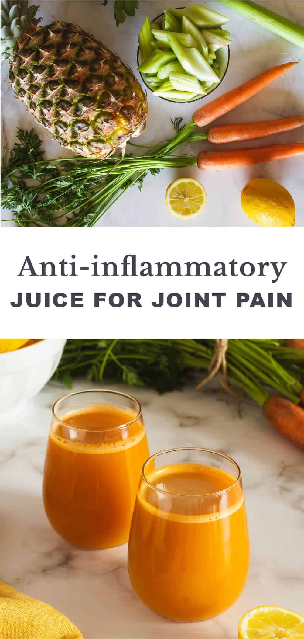 Anti-inflammatory juice for joint pain | Our Plant-Based World