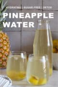 pineapple water featured pin